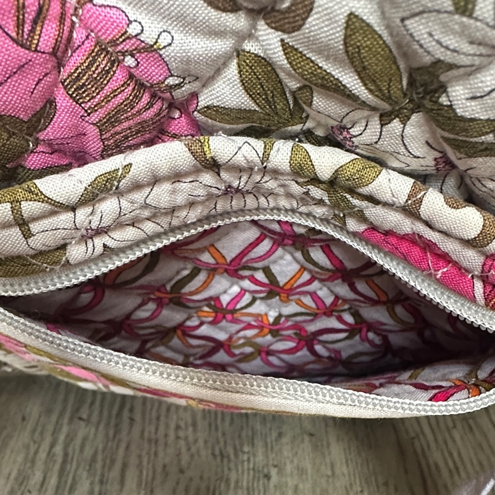 Vera Bradley Tea Garden Tote Shoulder Purse Handbag Retired Pattern - Picture 12 of 16
